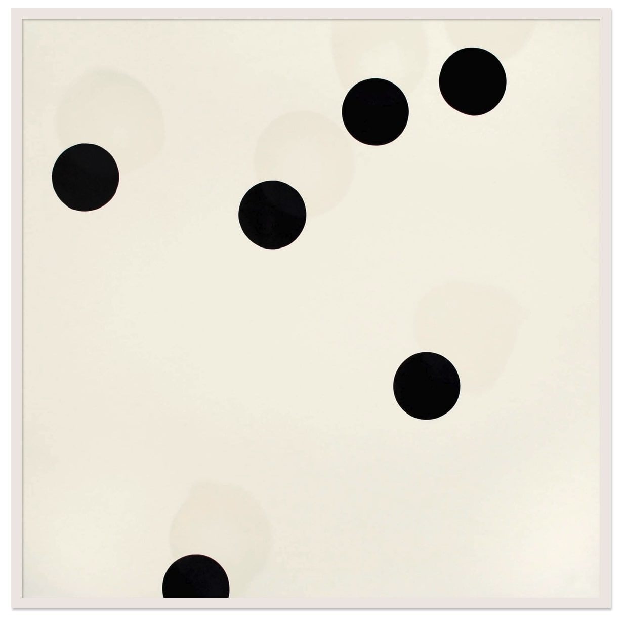 Untitled (spheres), 1996, Aquatint 2 plates of 100 x 100 cm. Printed on Hahnemühle 350 g. paper of 99 x 99 cm., Edition of 25 - Installation View by Tom Bell