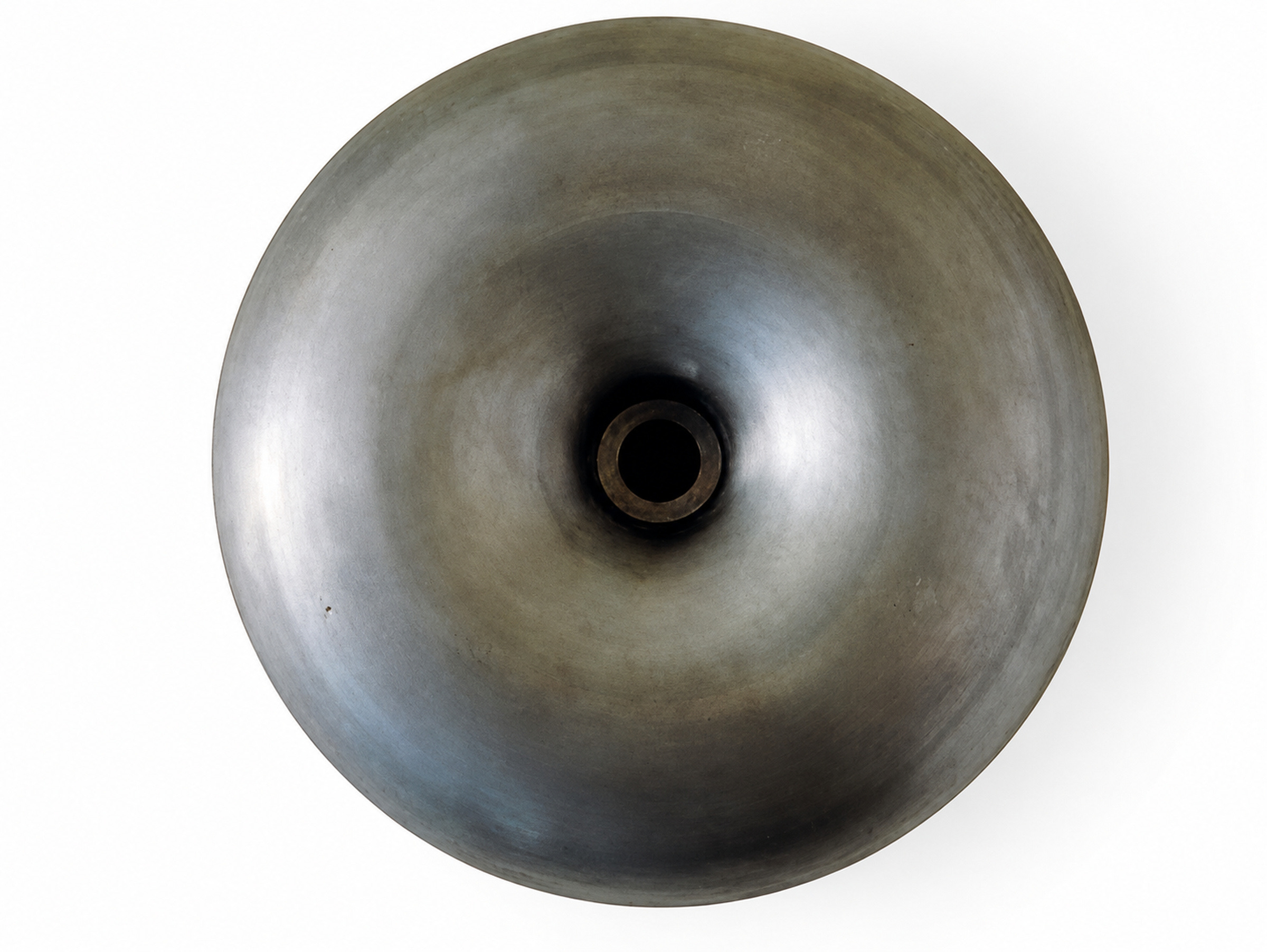 Untitled, 1994, Aluminum. 18" x 6" (46cm x 15.25cm) projection. Edition of 3. - Sculpture by Tom Bell